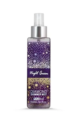 Mara Kozmetik IMM212.267 Night Queen Diamond Shimmer Mist Vücut Spreyi Silver
