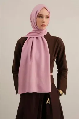 Armine Logo Drop Pamuk İpek Şal 37