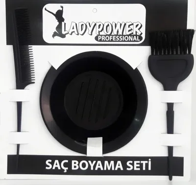 Diğer Lb Saç Boyama Seti - Boneli Çok Renkli