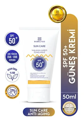 BioBellinda Yaşlanma ve Leke Karşıtı Nemlendirici Güneş Kremi +50 Spf 50 ml