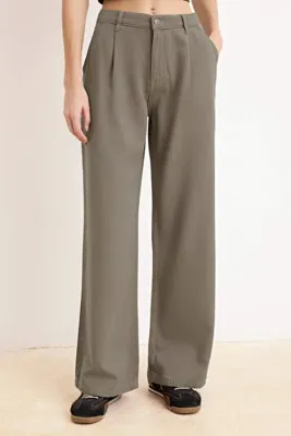 TRENDYOLMİLLA Taş DÖKÜMLÜ Tencel Karışımlı Yüksek Bel Wide Leg Jeans TWOSS26JE00171