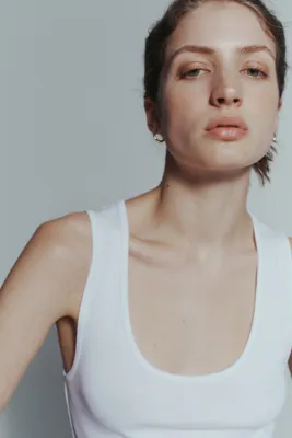 H&M Pamuklu Kolsuz Üst