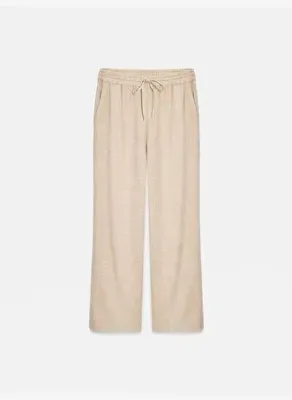 Dilvin 72225 Beli Lastikli Dökümlü Pantolon