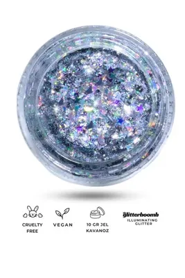 the glitter boomb Jel Glitter - Midnight