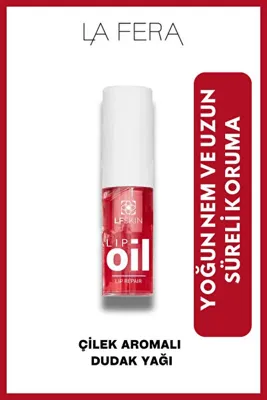 La Fera Lip Oil - Nemlendirici ve Besleyici Dudak Yağı - 01 Strawberry