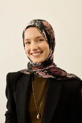 Modakaşmir Yaprak Desen Aya Serisi Şal