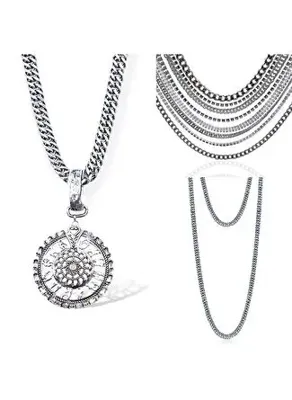 Bayemeyc GALASSIA SILVER KOLYE SET