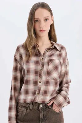 DeFacto Oversıze Flanel