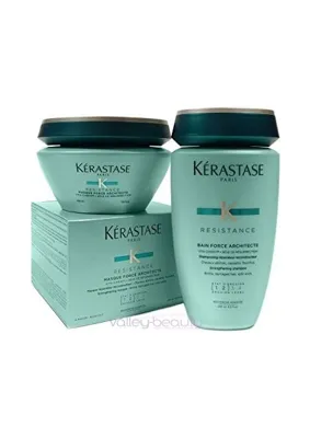 Kerastase Yıpranmış Saç Şampuanı (1-2) 250ml + Mask 250ml.