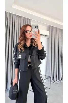 pelin yıldız butik Vintage Crop Ceket