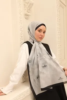 Silk Home Manolya Desen Naria Şal