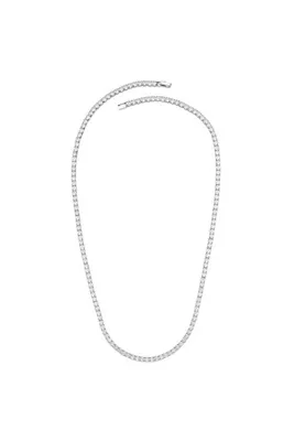Merano Design 2,5 mm Rhodium Su Yolu Kolye
