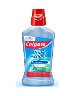 Colgate TRİPLE ACTİON AĞIZ BAKIM SUYU 500ML