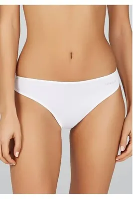 Kom Kadın Beyaz Penye Külot Yeni Sezon (2 Adet Ekonomik Paket)