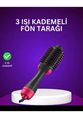 Sbus Shop Negatif Iyon Teknolojili Saç Kurutma ve Şekillendirme Fırçası