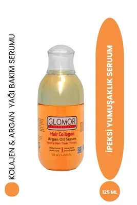 GLOMOR Kolajen & Argan Yağı Saç Bakım Serumu