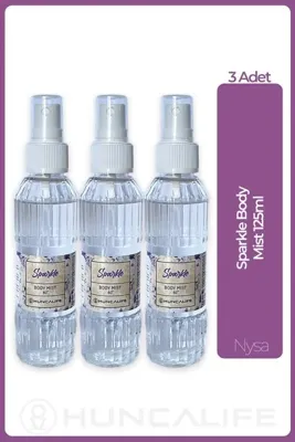 Huncalife Sparkle Vücut Spreyi 125 ml - 3 Adet