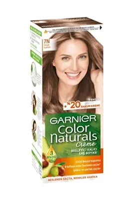 Garnier Nutrisse Yoğun Besleyici Kalıcı Krem Saç Boyası 7N Doğal Kumral