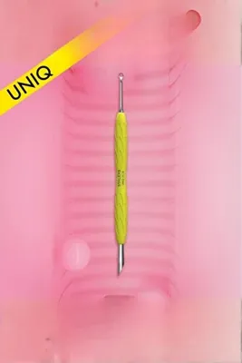 Staleks Uniq Gummy Profesyonel Portakal Çubuğu Kütikül Itici 144 mm Sarı Renkli Dayanıklı Malzeme