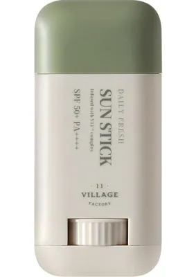 Alyron Store Village 11 Factory - Daily Fresh Sun Stick 50+ Pa++++ Vegan Stick Güneş Koruyucu