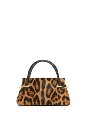 Givenchy Mini Pinch Leopar Kadın Deri Çanta