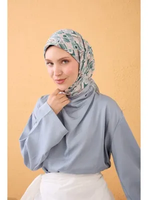 Silk Home Velora Eşarp Vintage Paisley Buz Mavisi