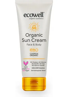 Myg Plus Ecowell Organik Güneş Kremi 50 Spf