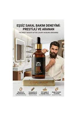 ModaCar Yoğun Sakallara Bakım Yağı Yumuşatıcı Kepek Önleyici Serum 100ml 723075
