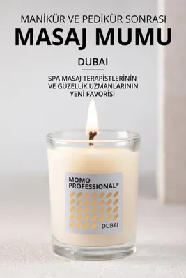 Momo Professional Dubai - Spa Masaj Mumu, Nemlendirici El&ayak Bakımı, Sıcak Masaj Yağı