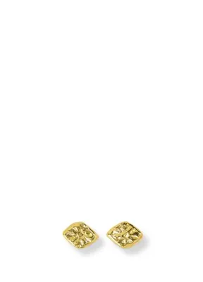 Besign Jewellery Güneş Bronz Üzeri Altın Kaplama Kadın Küpe