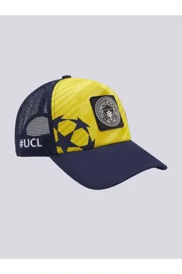 Fenerbahçe Sarı Lacivert Şampiyonlar Ligi Starball Unisex Şapka