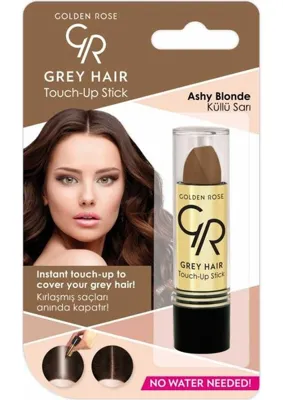 Golden Rose Grey Hair Touch-up Stick No: 09 Ashy Blonde - Beyaz Saç Kapatıcı - Küllü Sarı Pratik Uygulama ile Beyaz Saçları Gizler