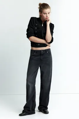 H&M Straight High Waist Jeans