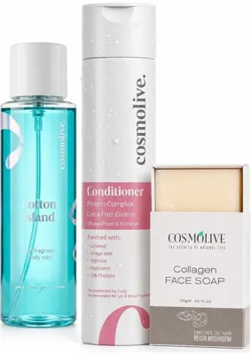 Cosmolive Scandalous Cotton Island & Protein Kompleksi & Kolajen Anneler Günü Hediye Seti