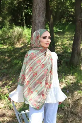KUQOS Monora Serisi Aqua Soft Şal