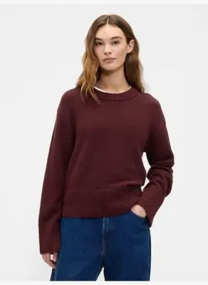 GAP CashSoft Relaxed Crewneck Kazak 
