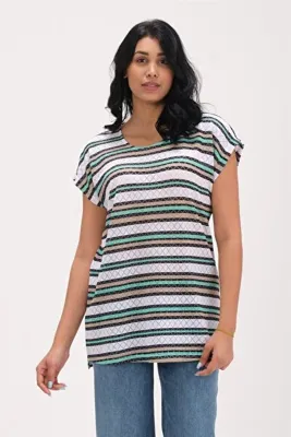 BUSA Hamile Oversize T-shirt Lacivert