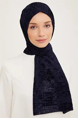 Armine TREND ÖRME ŞAL 2 02 LACİVERT
