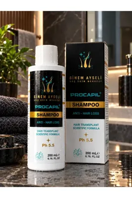 SinemAyseli Saç ekim merkezi Sinem Ayseli Procapil® Saç Dökülmesine Karşı Özel Formül Şampuan 200 ml