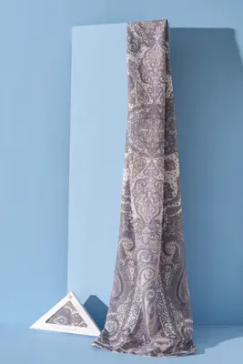 Jawel Kadın Etnik Desen Soft Tlos Şal