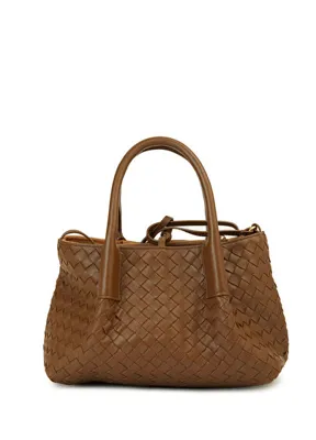 Bottega Veneta Pinacoteca Small Açık Kahverengi Kadın Deri Çanta