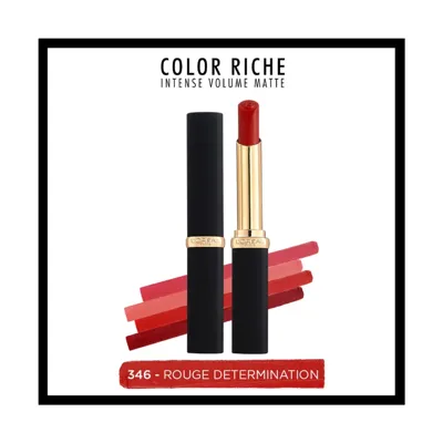 L'Oréal Paris Loreal Paris Color Riche Intense Volume Matte Ruj - 346 Rouge Determination