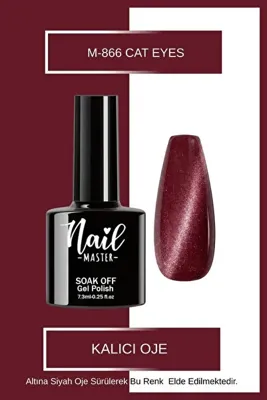 Nail Master M861 Kalıcı Oje 7,3ml Cat Eyes