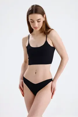 Vigoroso Dikişsiz Lazer Kesim Kadın Brezilyan Külot 3’lü Set - Seamless Iç Çamaşırı