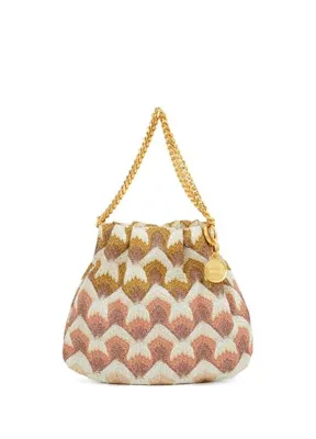 Missoni Drawstring Bej Kahve Kadın Çanta