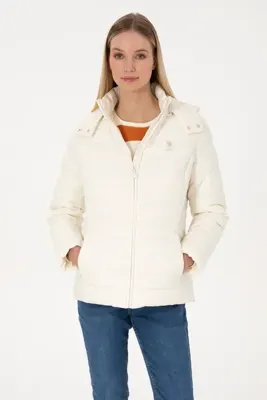 U.S. Polo Assn. Kadın Krem Mont 50307935-VR256