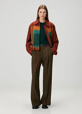 Loewe Haki Yün Pantolon