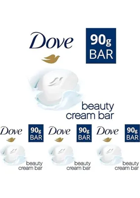 Beauty Cream Bar Katı Güzellik Sabunu Fresh Touch Nemlendirici Etkili, 90 G (4 Paketi)