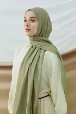 Modakaşmir Aya Serisi Şal - Yeşilçay