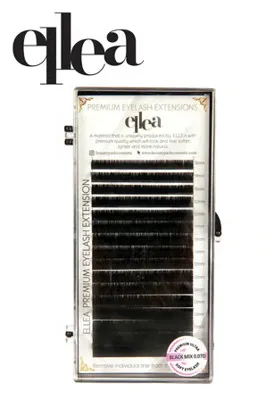 Ellea CLASSİC MİX İPEK KİRPİK 0.7 KALINLIK D KIVRIM 8-15 MM BOY ARALIĞI